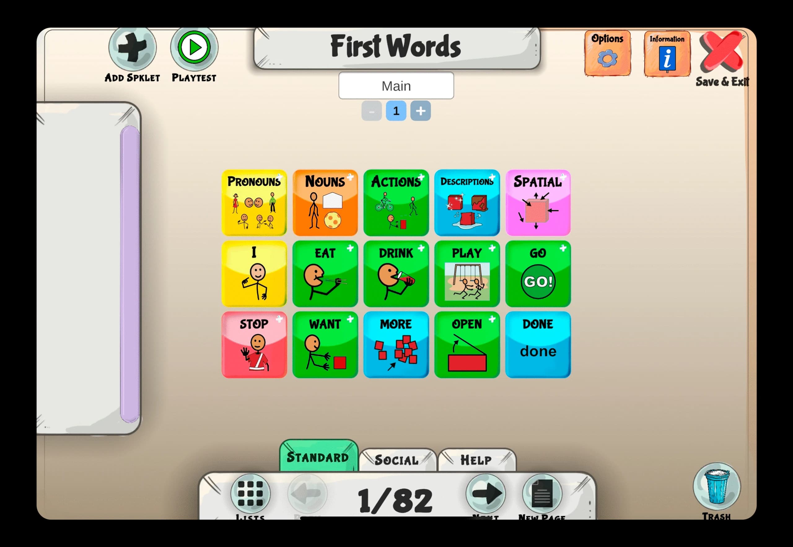 Family using Spkeasy app together