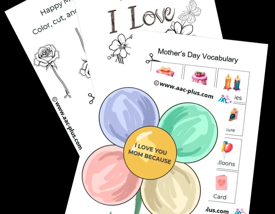 Mother's day activity sheet